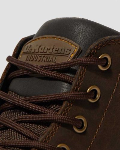 Botas De Seguridad Dr Martens Ledger Slip Resistant Cuero Para Hombre DR0565C